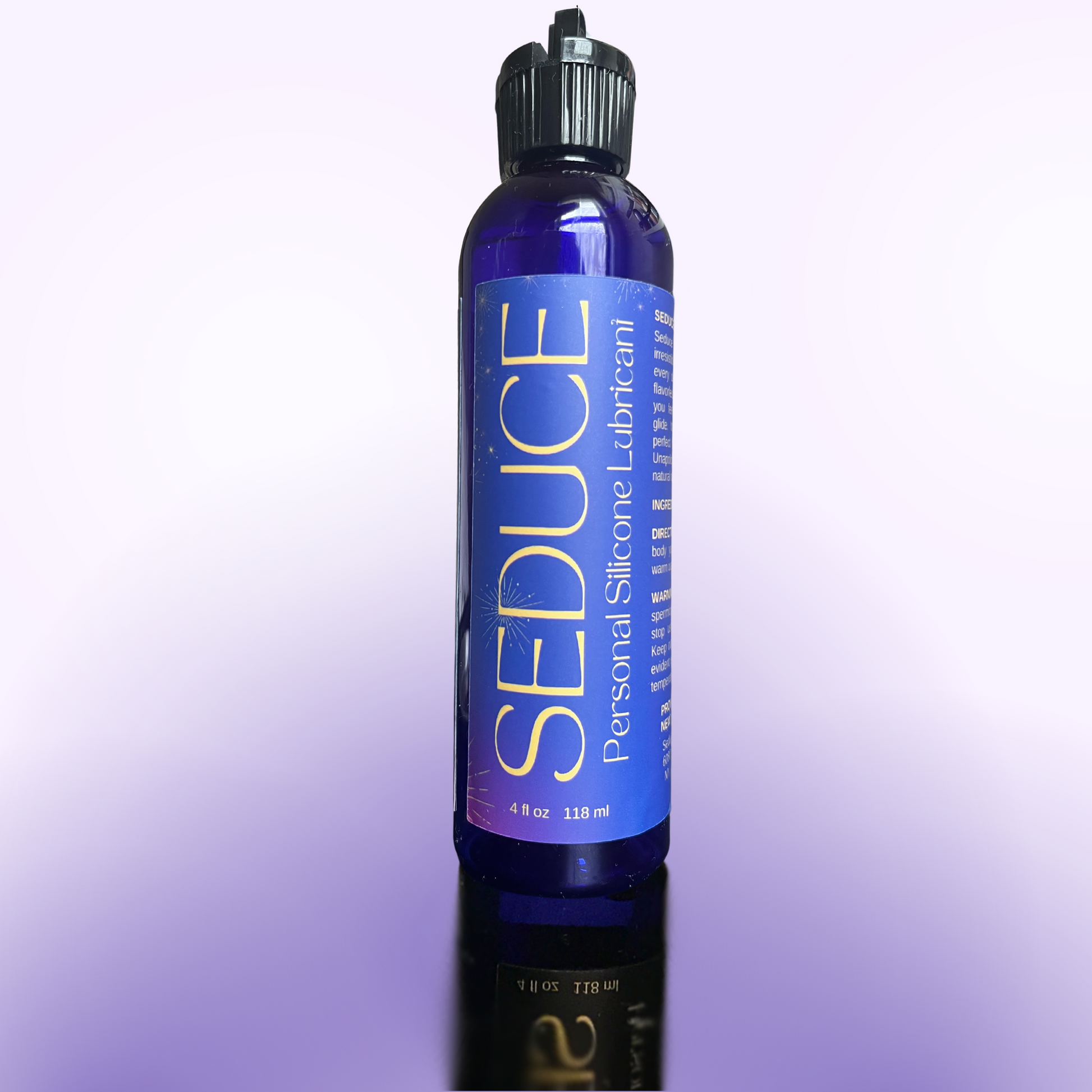 SEDUCE PERSONAL SILICONE LUBRICANT - 4oz BOTTLE Seduce Lube SEDUCE PERSONAL SILICONE LUBRICANT - 4oz BOTTLE Seduce Lube